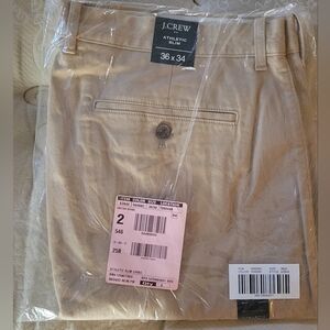 J.Crew Athletic Slim Chinos 36x34